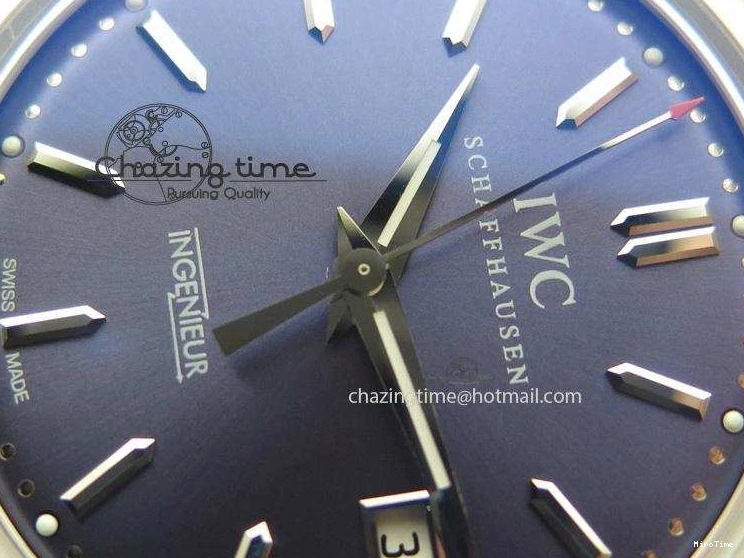 MIROTIME 0210 Thermal Ingeniuer St.Laurens SS Blue Dial MKF 1:1 V2 Best Edition On Black Leather Strap A 7353